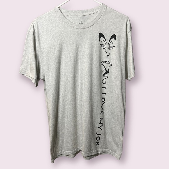 Disney Other - Disney Jafar Aladdin Graphic Grey And Black T Shirt Medium
